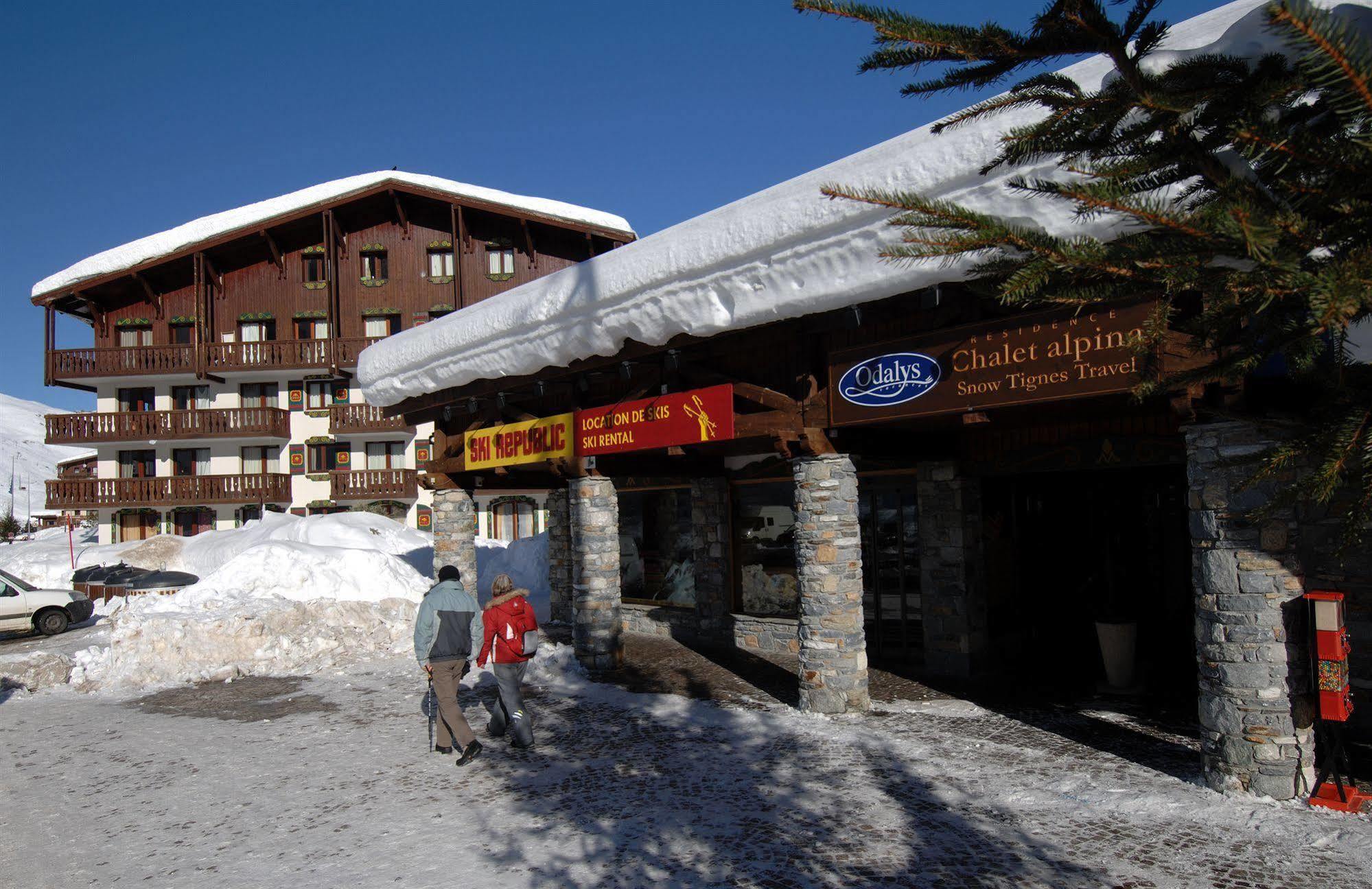 Odalys Chalet Alpina Tignes Esterno foto